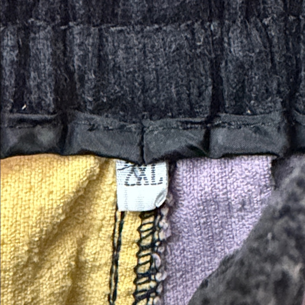 Aelfric Eden "Back to 90's" Patchwork Color Block Corduroy Pants - Picture 5 of 5